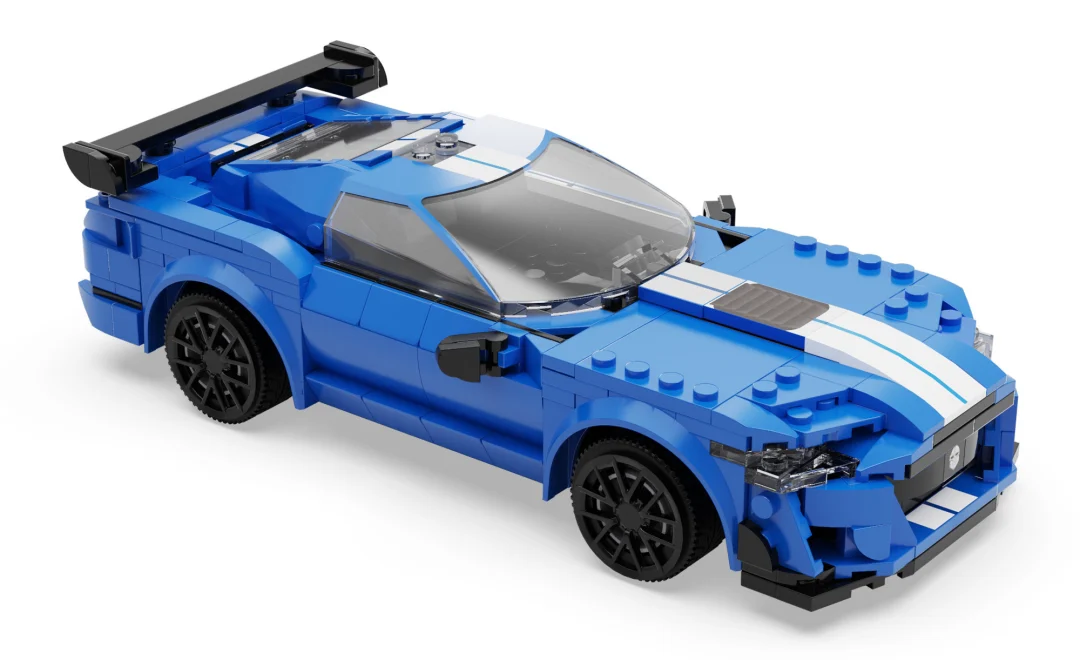 CaDA Blue Knight RC trkaći auto 325 dijelova 6+_4