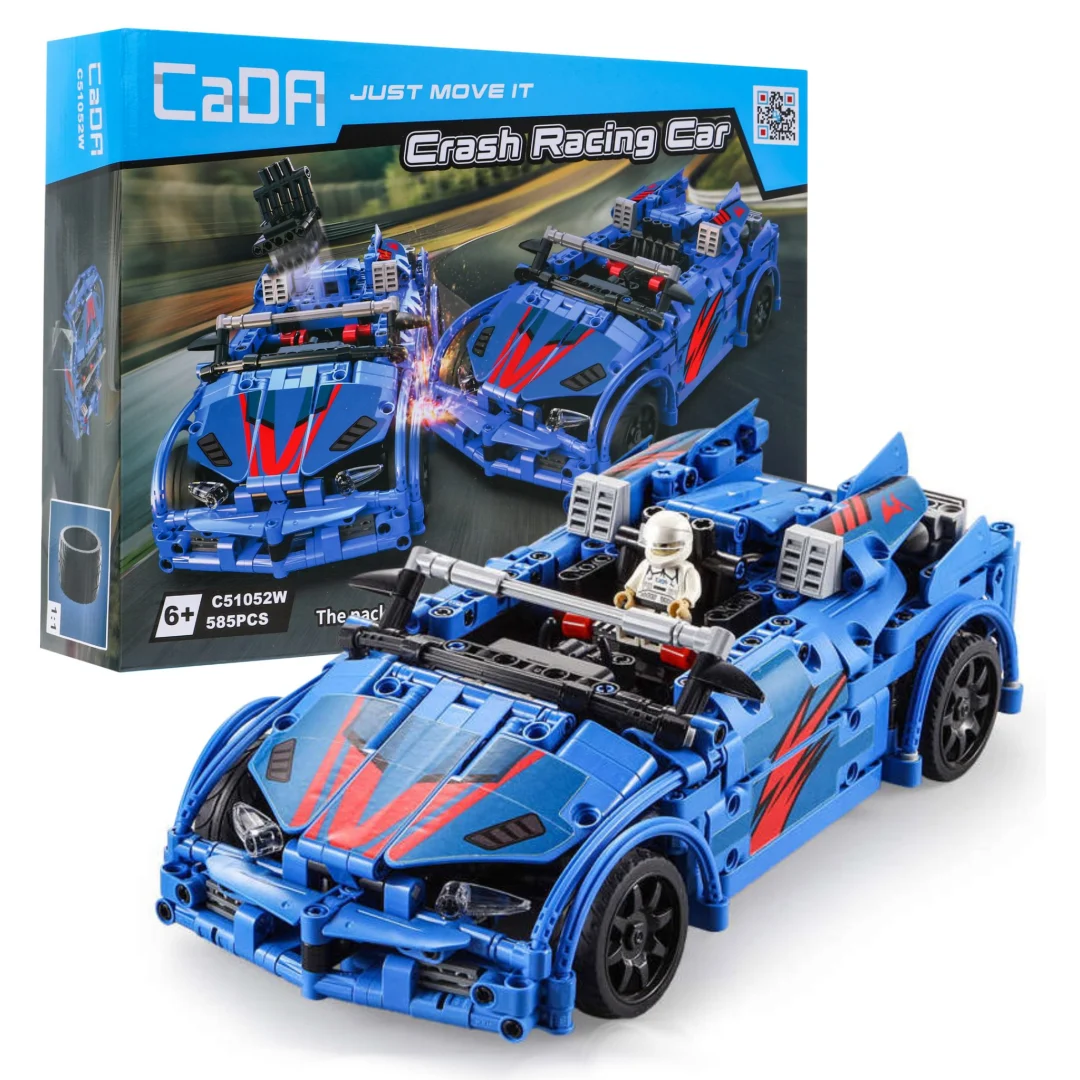 CaDA Crush Racing Car R/C s katapultom 585 dijelova 6+_1