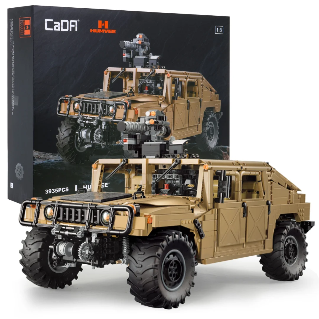 CaDA Humvee 1:8 4x4 3935 dijelova 8+_1