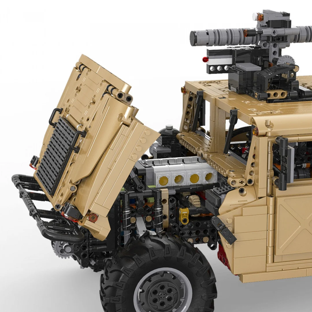 CaDA Humvee 1:8 4x4 3935 dijelova 8+_5