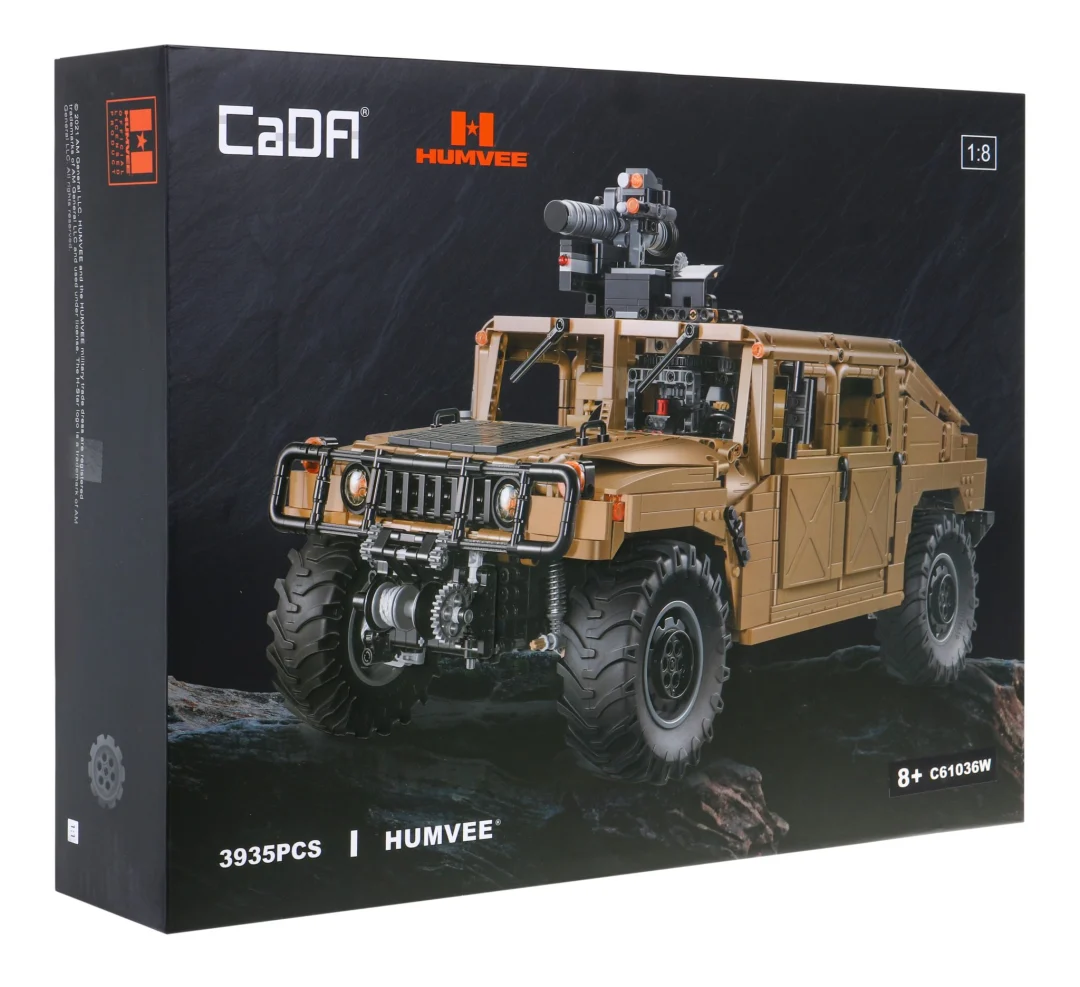 CaDA Humvee 1:8 4x4 3935 dijelova 8+_6