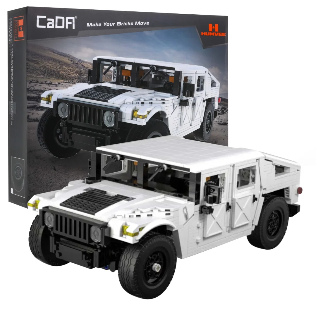 CaDA Humvee vojno vozilo 1:12 1386 dijelova 8+_1