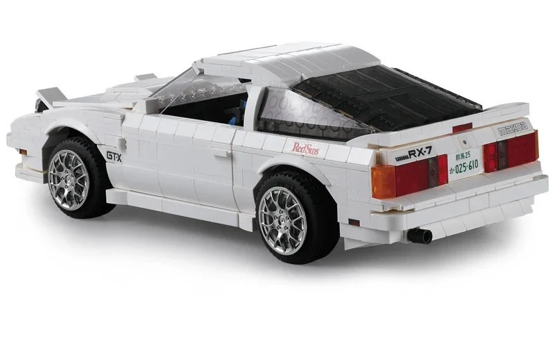 CaDA Initial D tehničke kocke FC35 RX-7 1552 dijela 8+_3