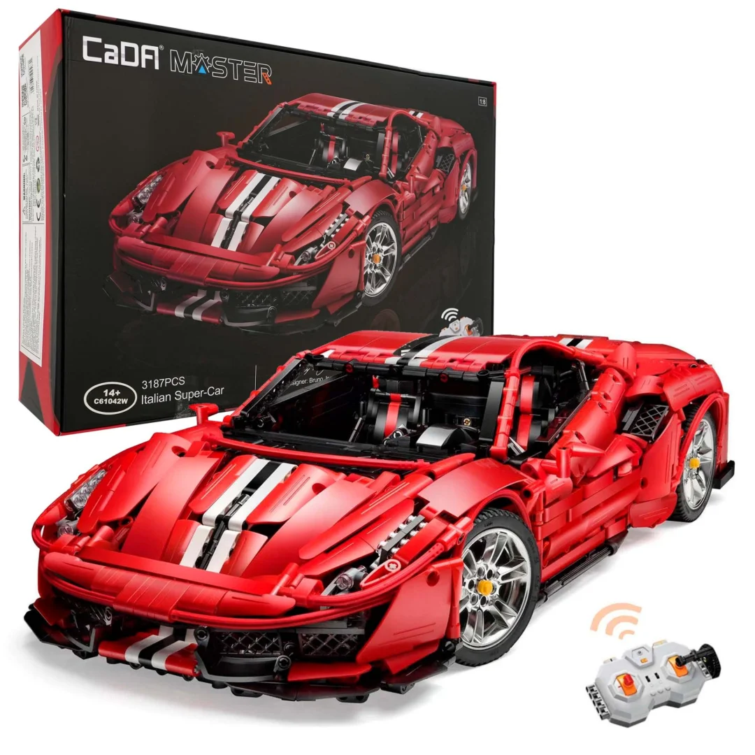 CaDA Master sportski auto 1:8 3187 dijelova 14+_2