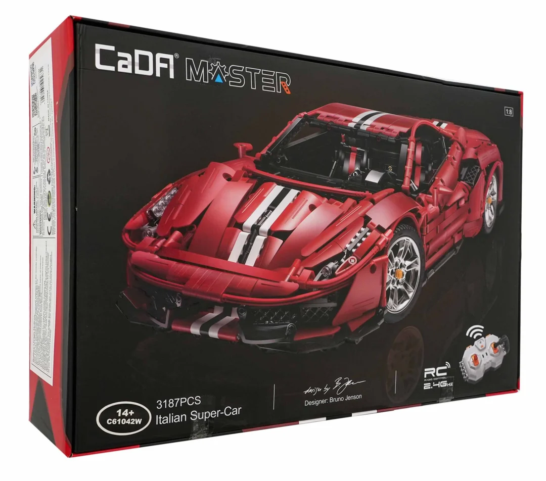 CaDA Master sportski auto 1:8 3187 dijelova 14+_7