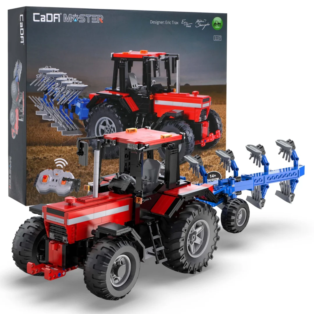 CaDA Master traktor R/C s plugom 1675 dijelova 14+_1