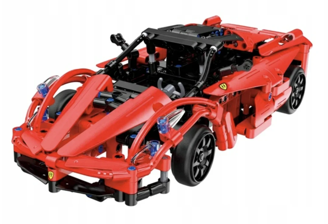 CaDA RC sportski auto crveni 380 dijelova 6+_3