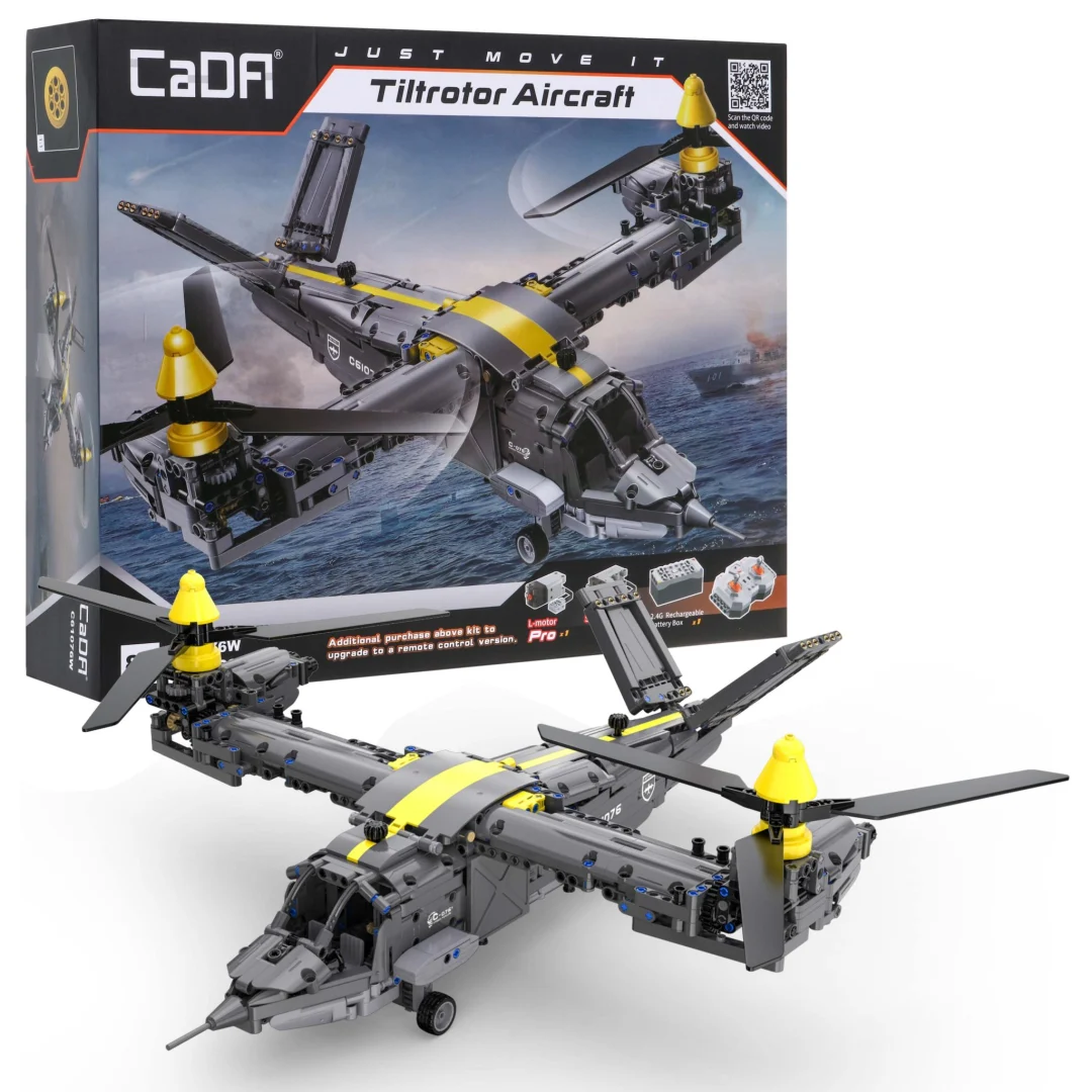 CaDA Tiltrotor zrakoplov-helikopter 1424 dijela 8+_1