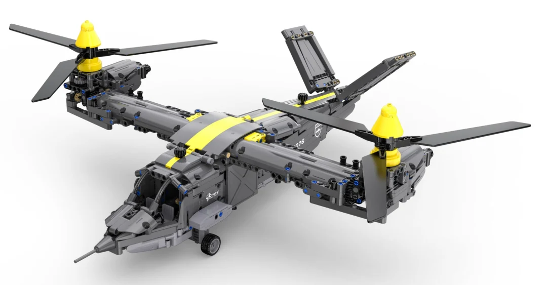 CaDA Tiltrotor zrakoplov-helikopter 1424 dijela 8+_3