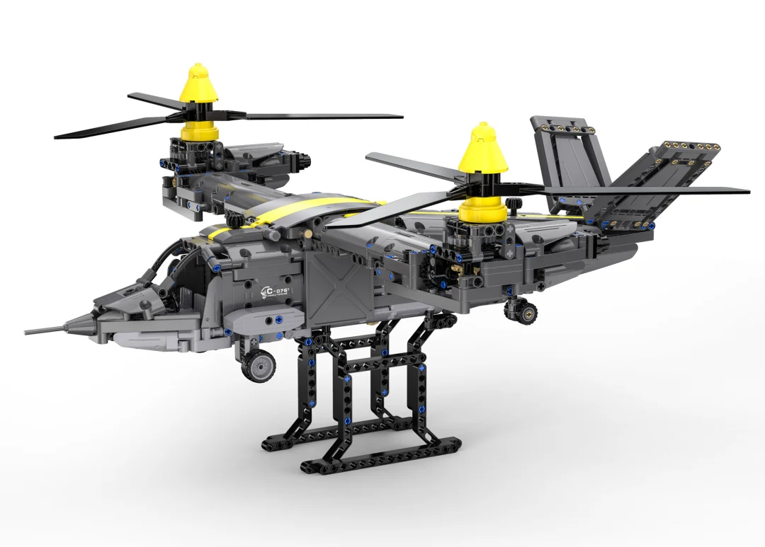 CaDA Tiltrotor zrakoplov-helikopter 1424 dijela 8+_5