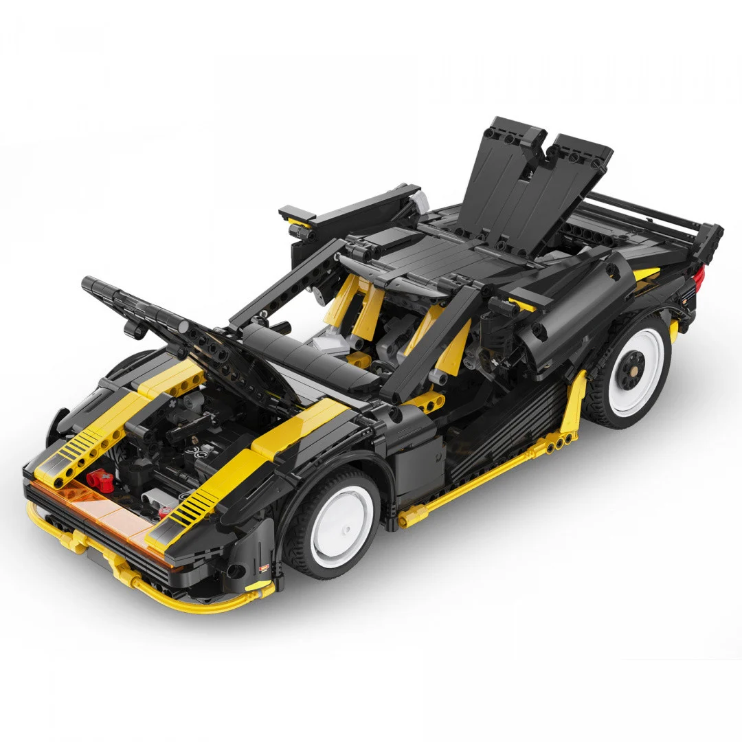 CaDA Turbo-V sportski auto 1:10 1682 dijela 8+_4