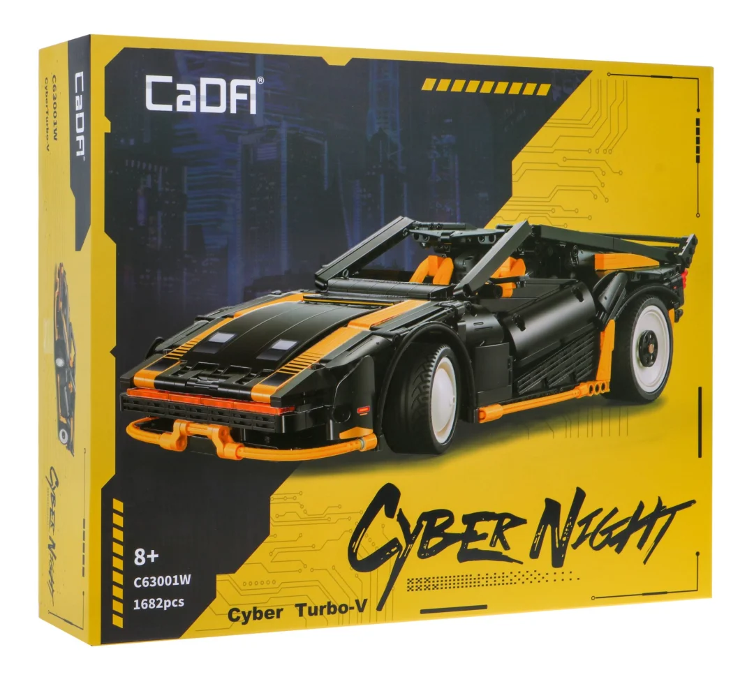CaDA Turbo-V sportski auto 1:10 1682 dijela 8+_6