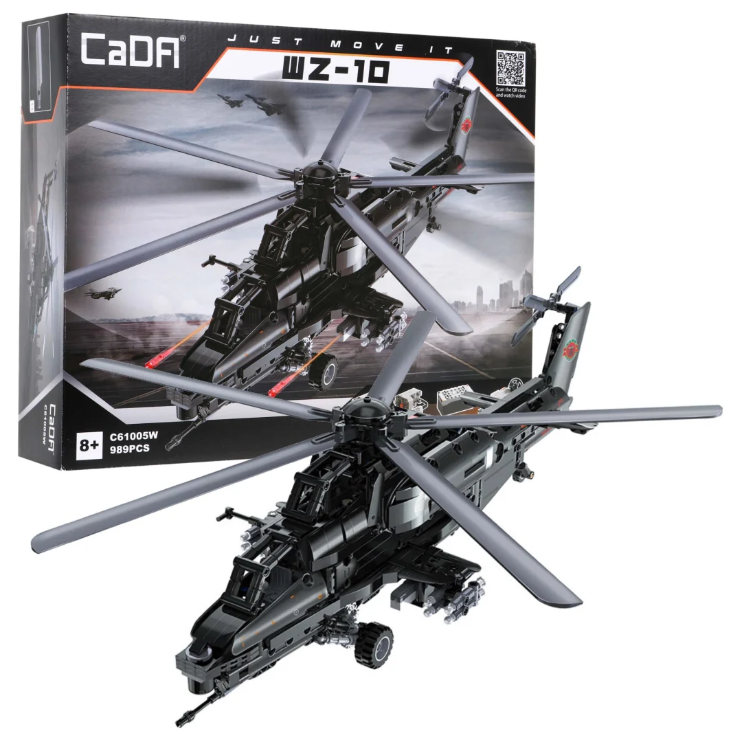 CaDA WZ-10 borbeni helikopter RC 989 dijelova 8+_1