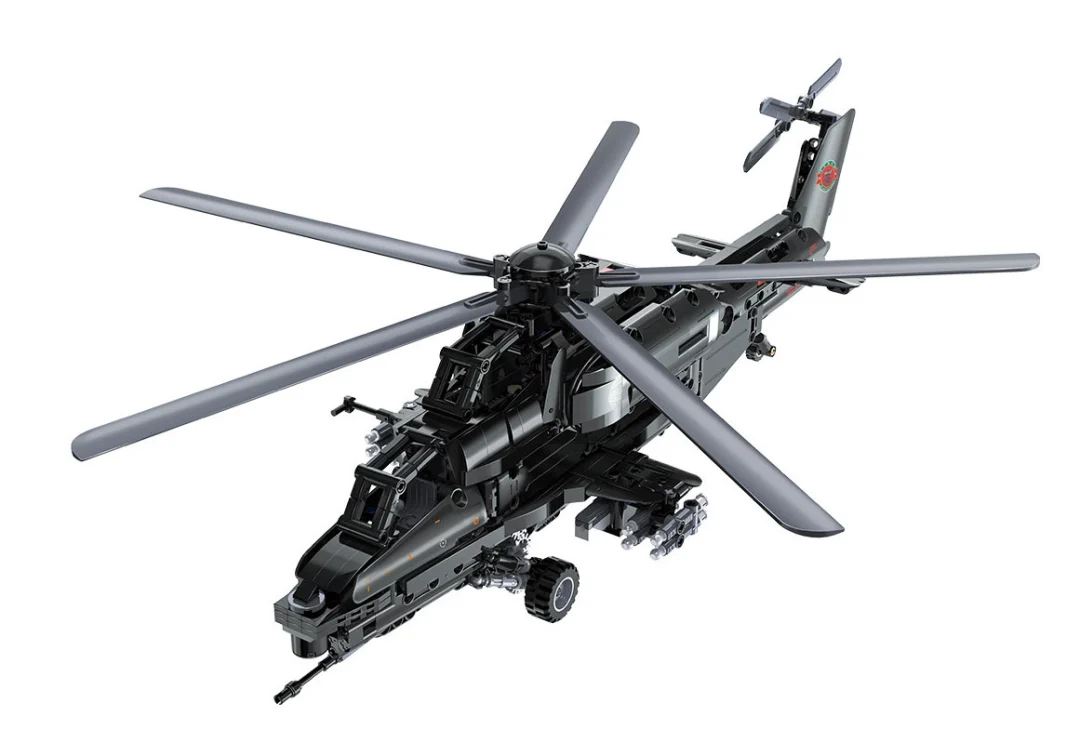 CaDA WZ-10 borbeni helikopter RC 989 dijelova 8+_2