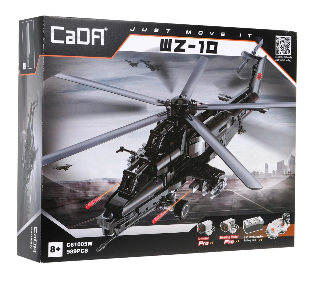 CaDA WZ-10 borbeni helikopter RC 989 dijelova 8+_3