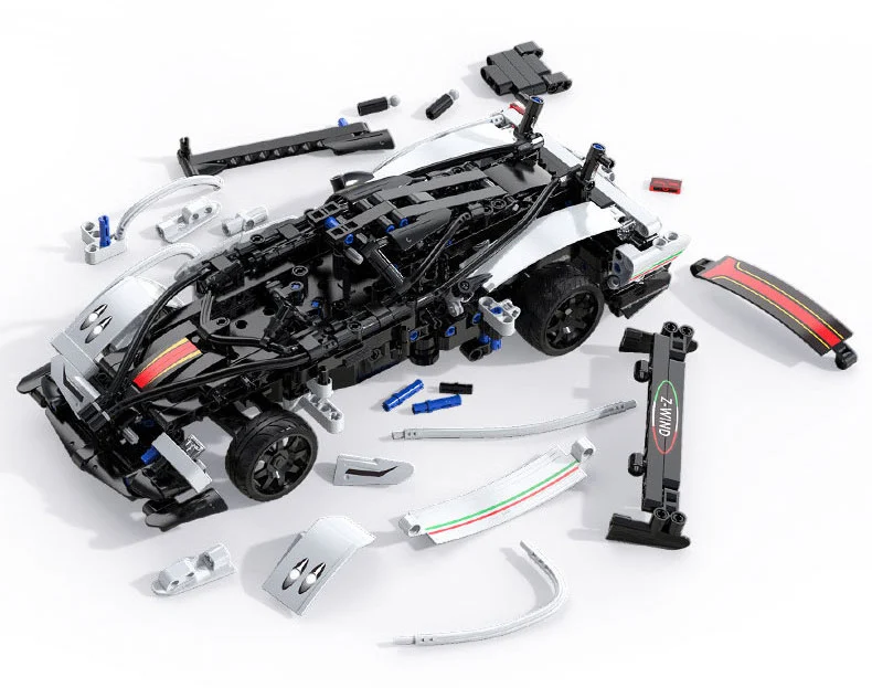 CaDA Z-Wind Racer R/C 457 dijelova 6+_5