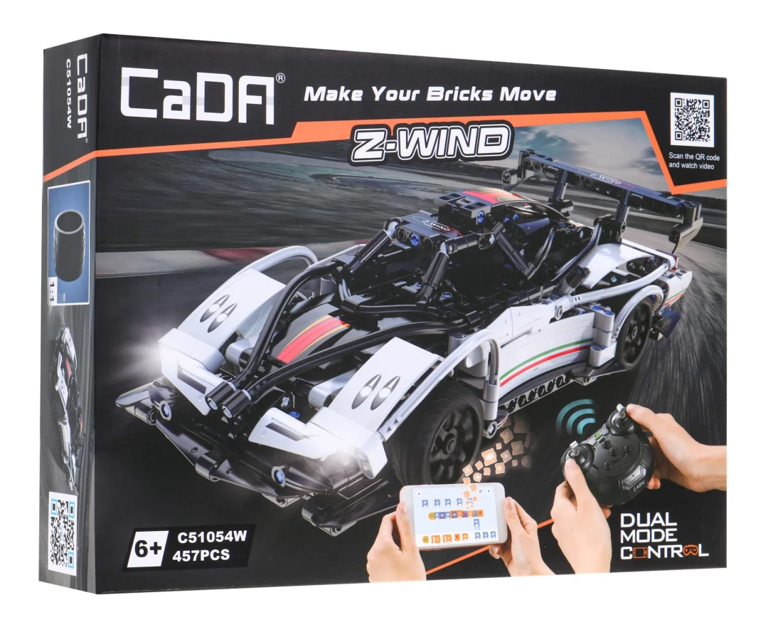 CaDA Z-Wind Racer R/C 457 dijelova 6+_6