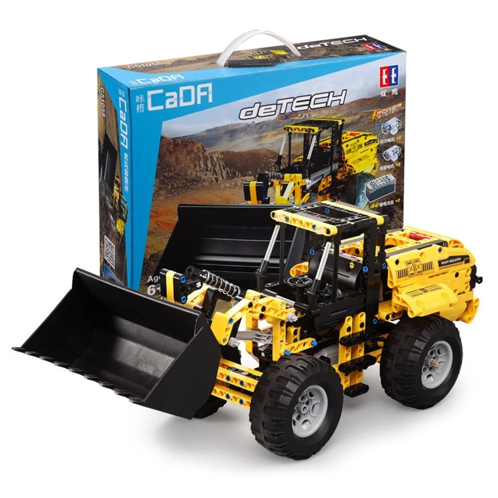 CaDA buldožer R/C 491 dijelova 6+_1