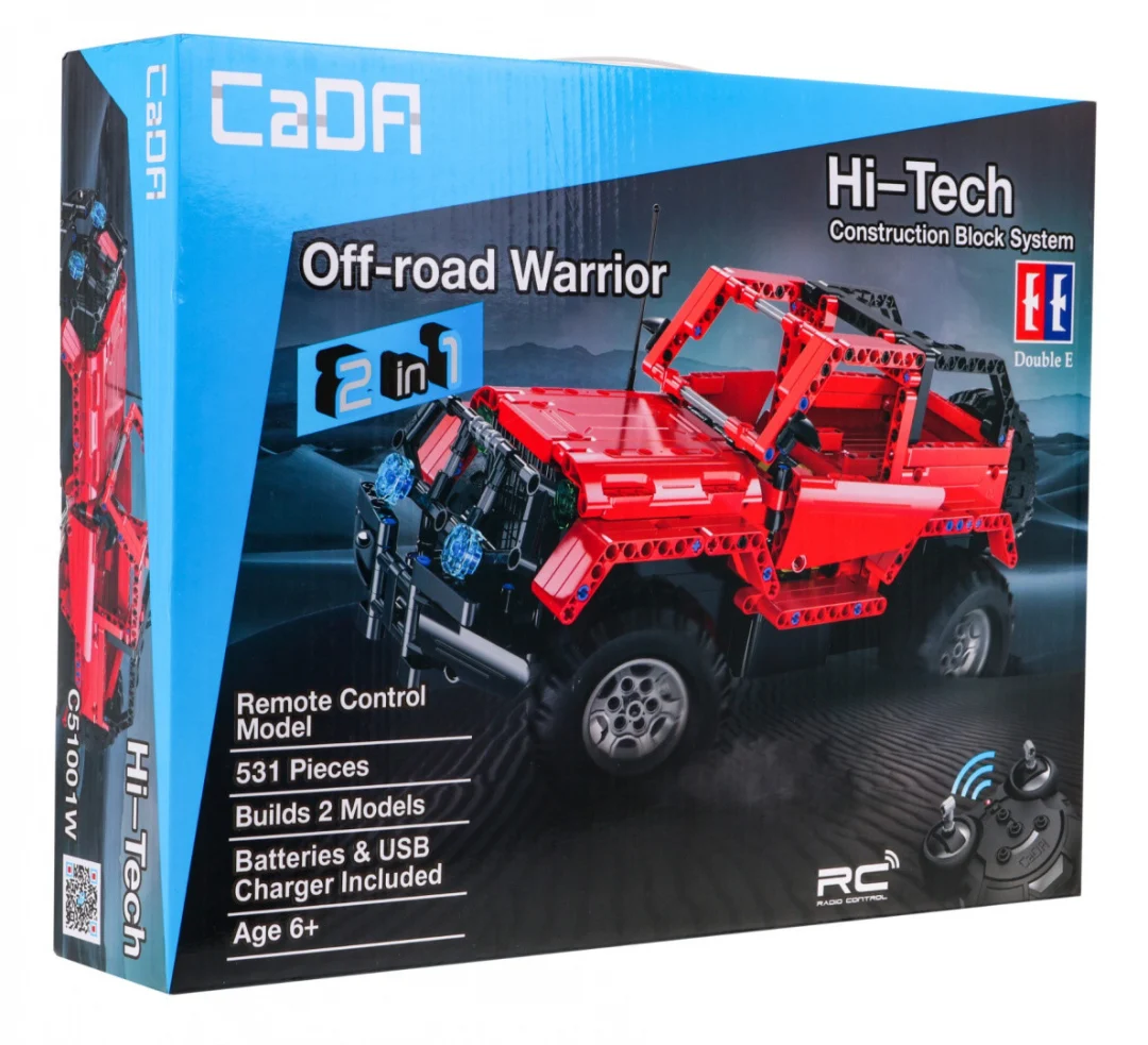 CaDA kamionet R/C 2 u 1 531 dijelova 6+_6