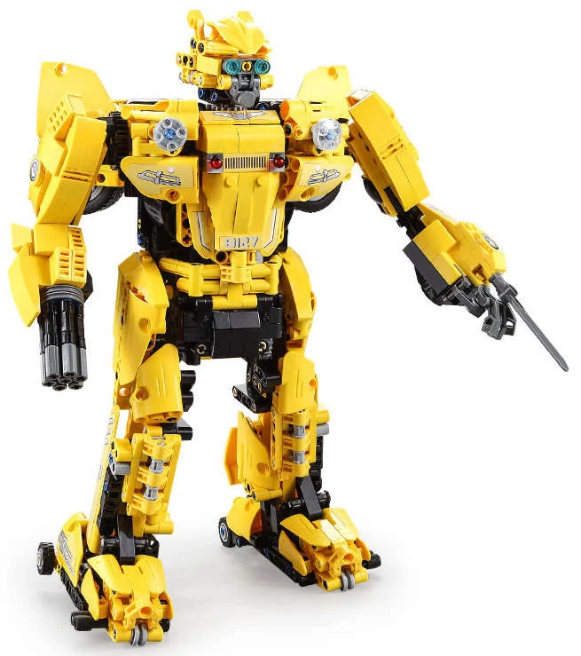 CaDA kocke 2u1 robot i auto RC 1124 dijela 6+_3