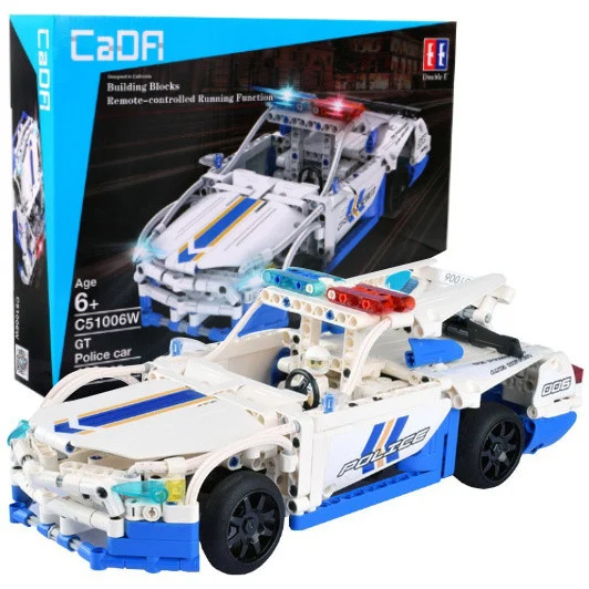 CaDA policijski auto R/C sa svjetlima 430 dijelova 6+_1