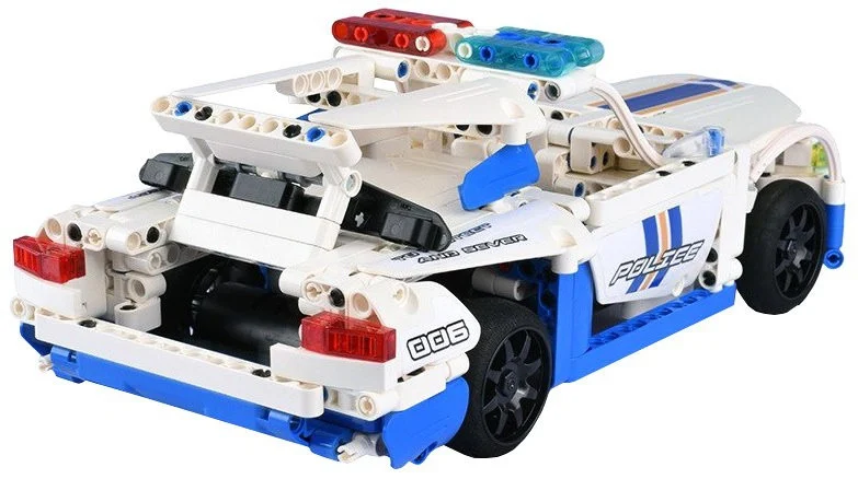 CaDA policijski auto R/C sa svjetlima 430 dijelova 6+_6