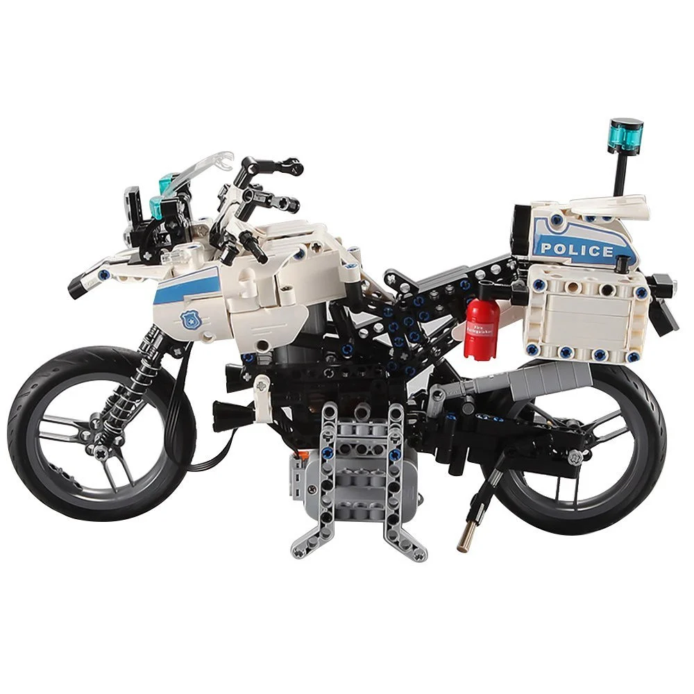 CaDA policijski motocikl R/C 539 dijelova 6+_4