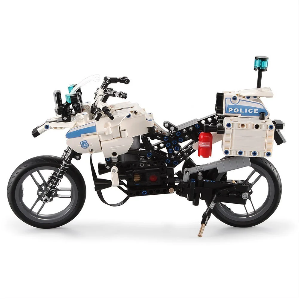 CaDA policijski motocikl R/C 539 dijelova 6+_5