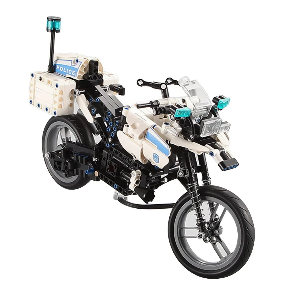 CaDA policijski motocikl R/C 539 dijelova 6+_8