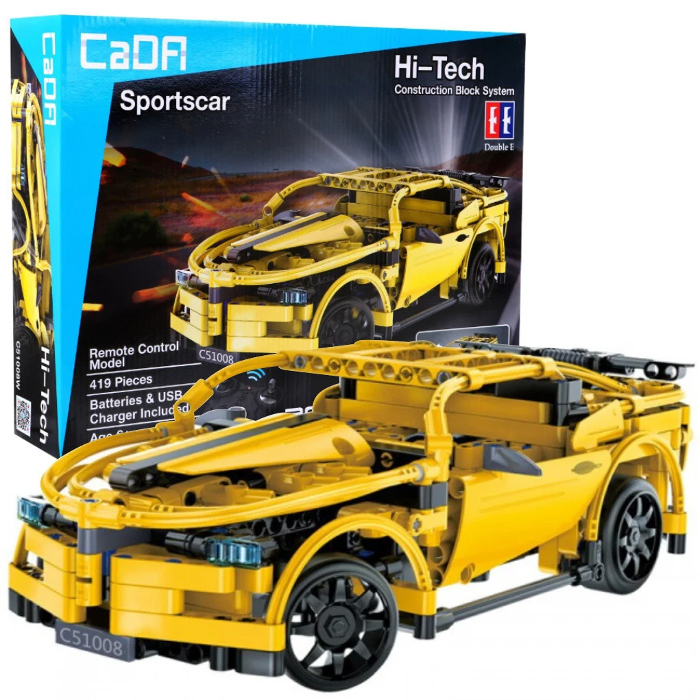 CaDA sportski auto R/C 419 dijelova 6+_1