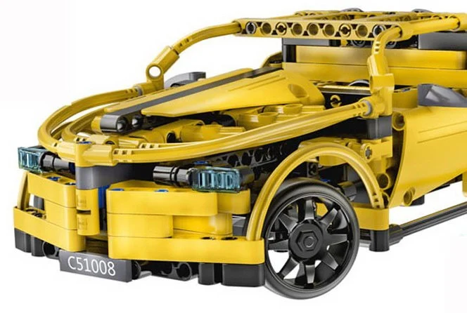 CaDA sportski auto R/C 419 dijelova 6+_4