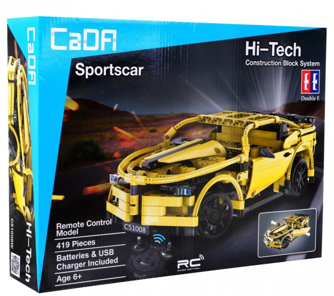 CaDA sportski auto R/C 419 dijelova 6+_7