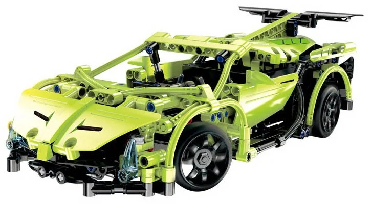 CaDA sportski auto R/C 453 dijela 6+_7