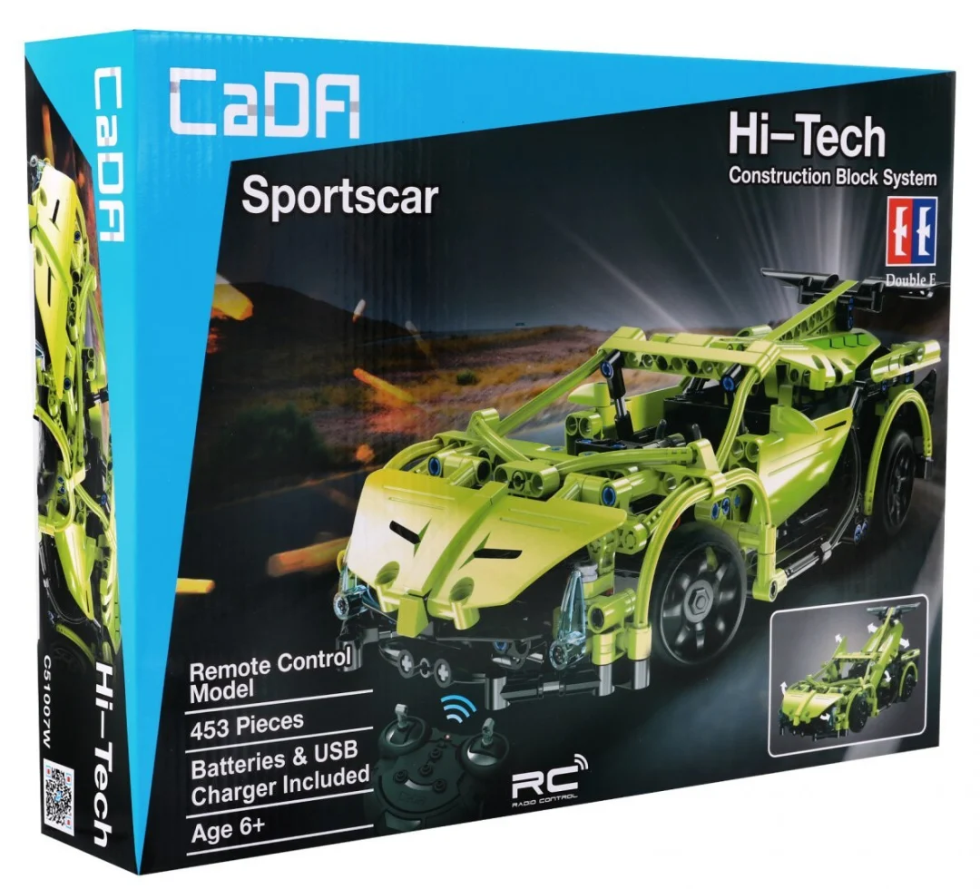 CaDA sportski auto R/C 453 dijela 6+_8