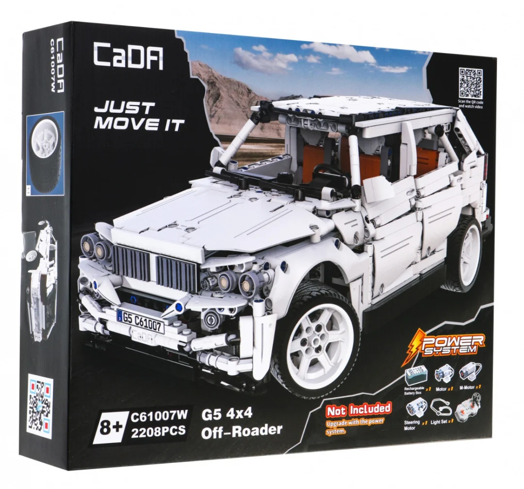 CaDA tehničke kocke G5 4x4 off-road 2208 dijelova 8+_6