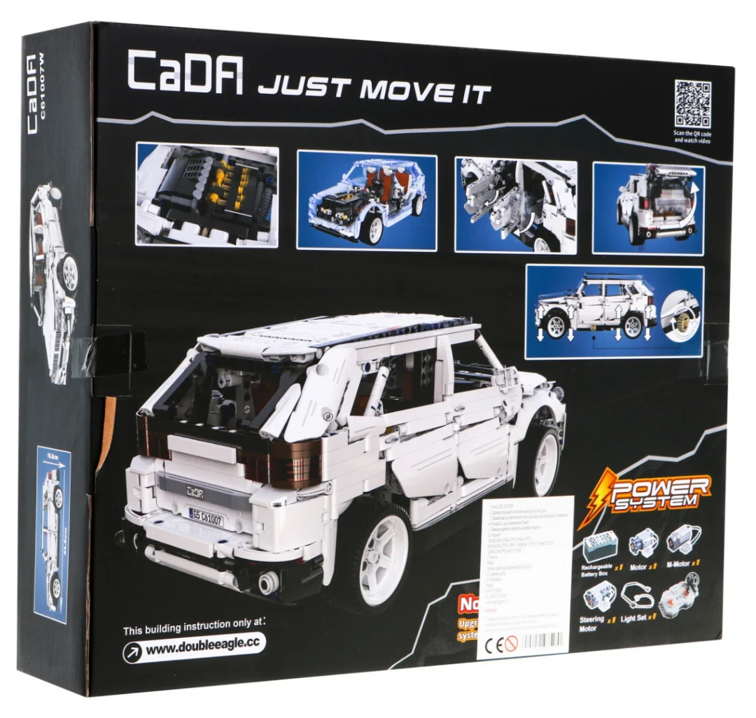 CaDA tehničke kocke G5 4x4 off-road 2208 dijelova 8+_7