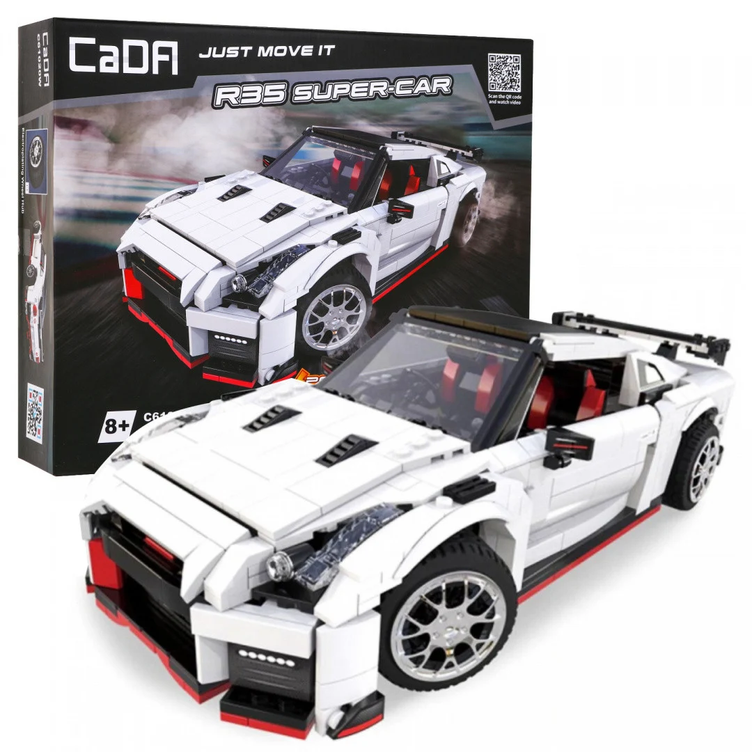 CaDA tehničke kocke R35 SUPER-CAR 1322 dijela 8+_1