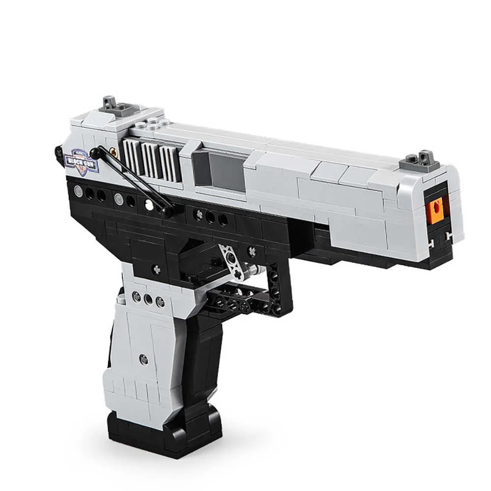 CaDA tehničke kocke pištolj MK23 412 dijelova 8+_4