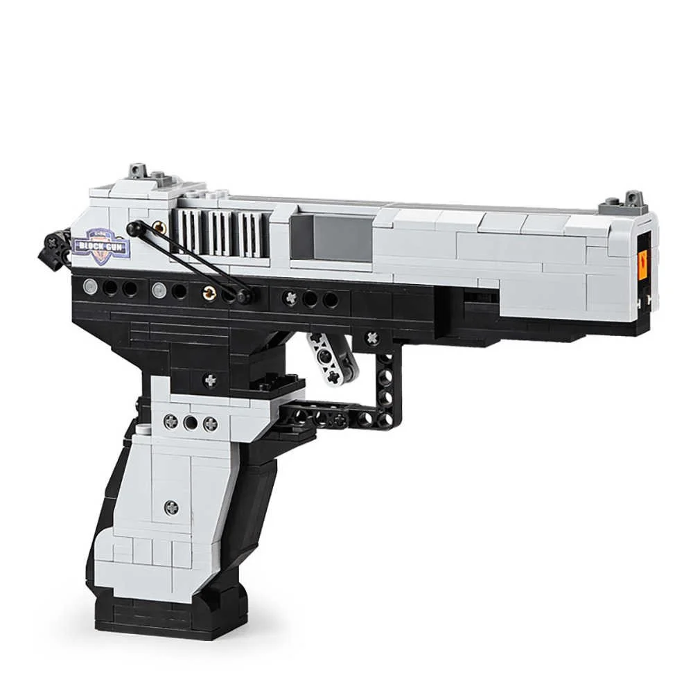 CaDA tehničke kocke pištolj MK23 412 dijelova 8+_6