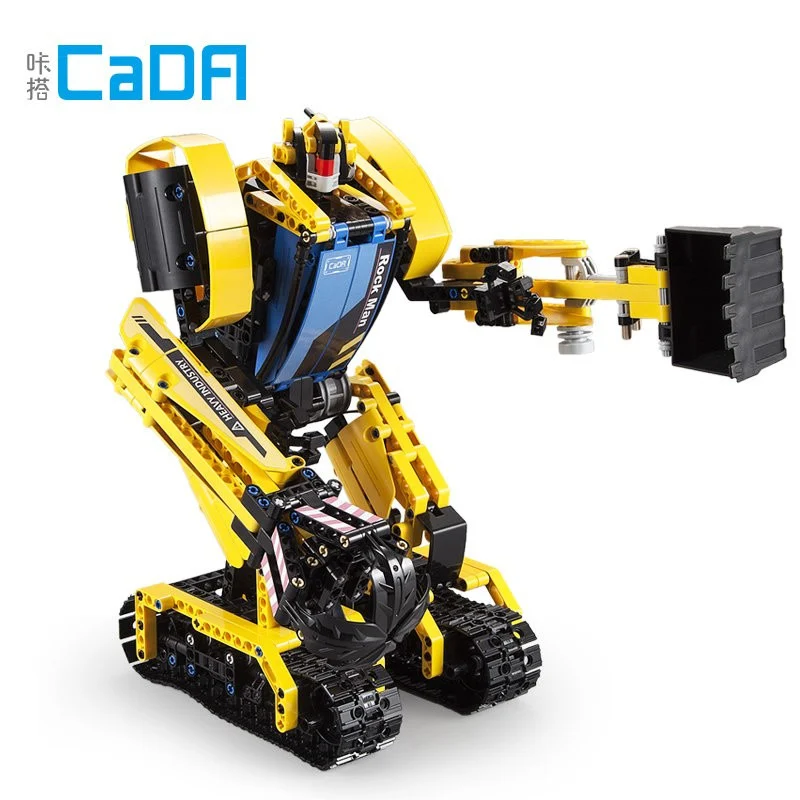 CaDA tehničke kocke robot/bager R/C 930 dijelova 6+_2