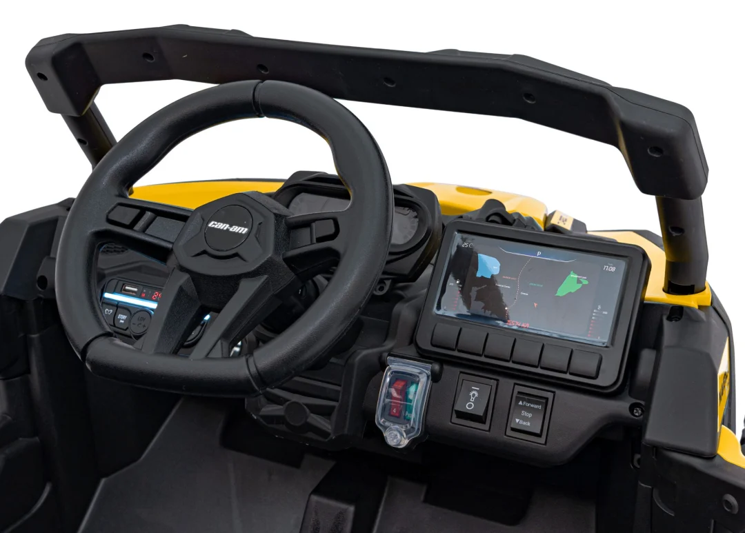 Can-Am Maverick ATV na akumulator, žuti_11