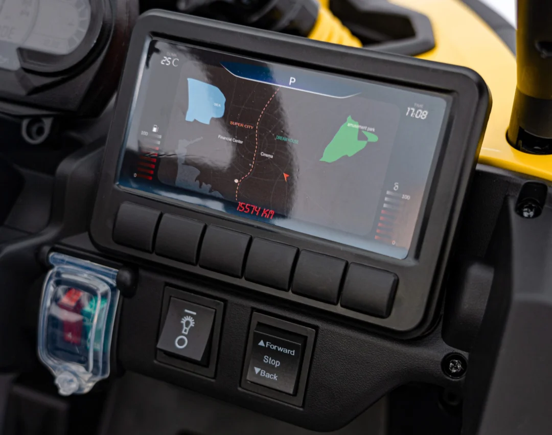 Can-Am Maverick ATV na akumulator, žuti_12