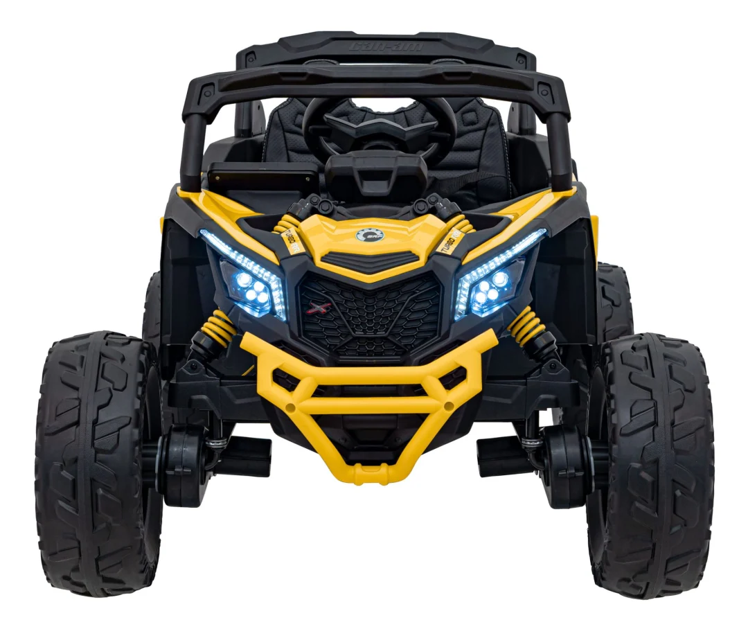 Can-Am Maverick ATV na akumulator, žuti_4