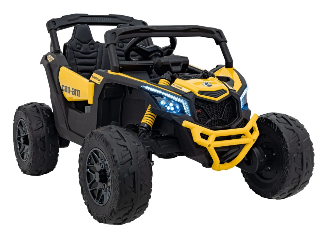Can-Am Maverick ATV na akumulator, žuti_5