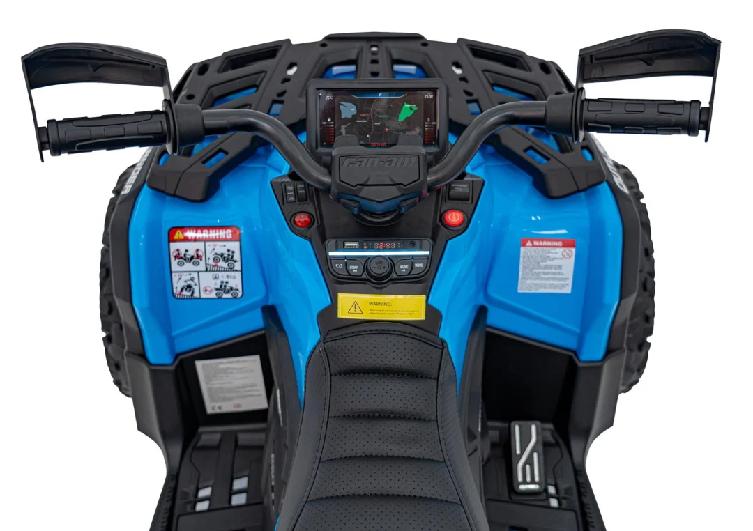 Can-Am Outlander ATV quad na akumulator, plavi_13