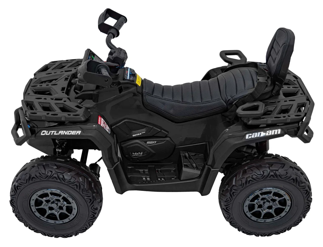 Can-Am Outlander ATV quad na akumulator s daljinskim upravljačem, crni_10