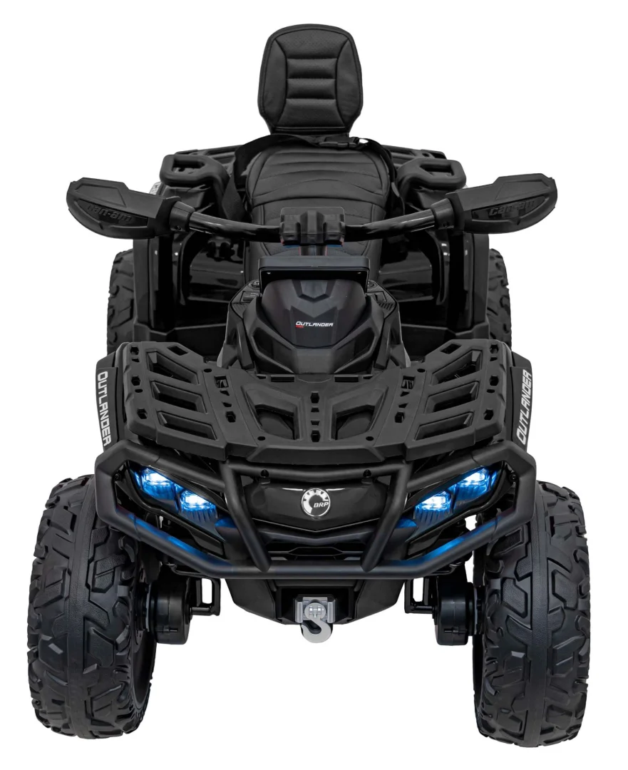 Can-Am Outlander ATV quad na akumulator s daljinskim upravljačem, crni_11