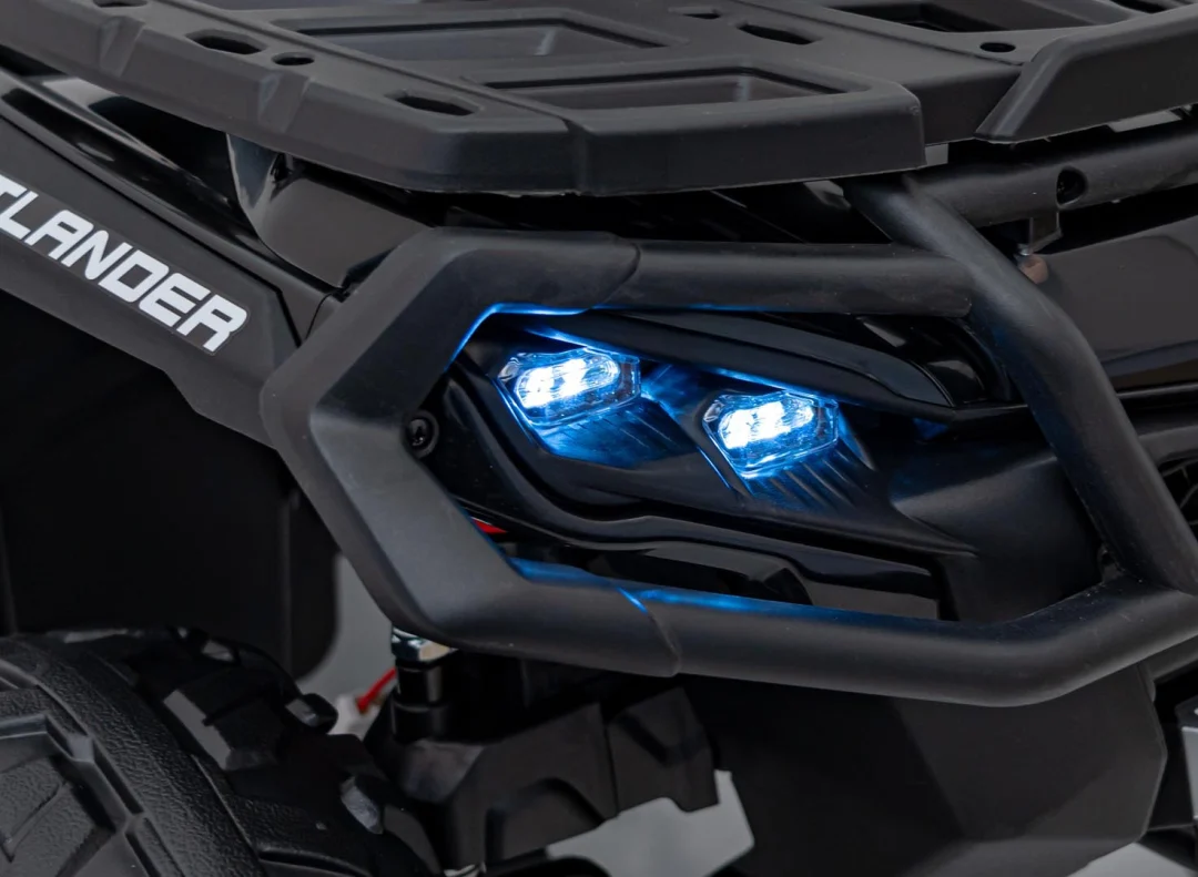 Can-Am Outlander ATV quad na akumulator s daljinskim upravljačem, crni_17