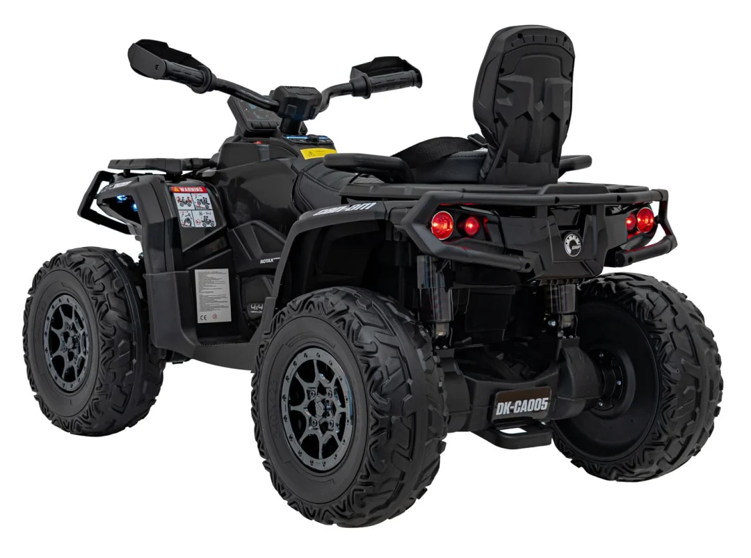 Can-Am Outlander ATV quad na akumulator s daljinskim upravljačem, crni_6