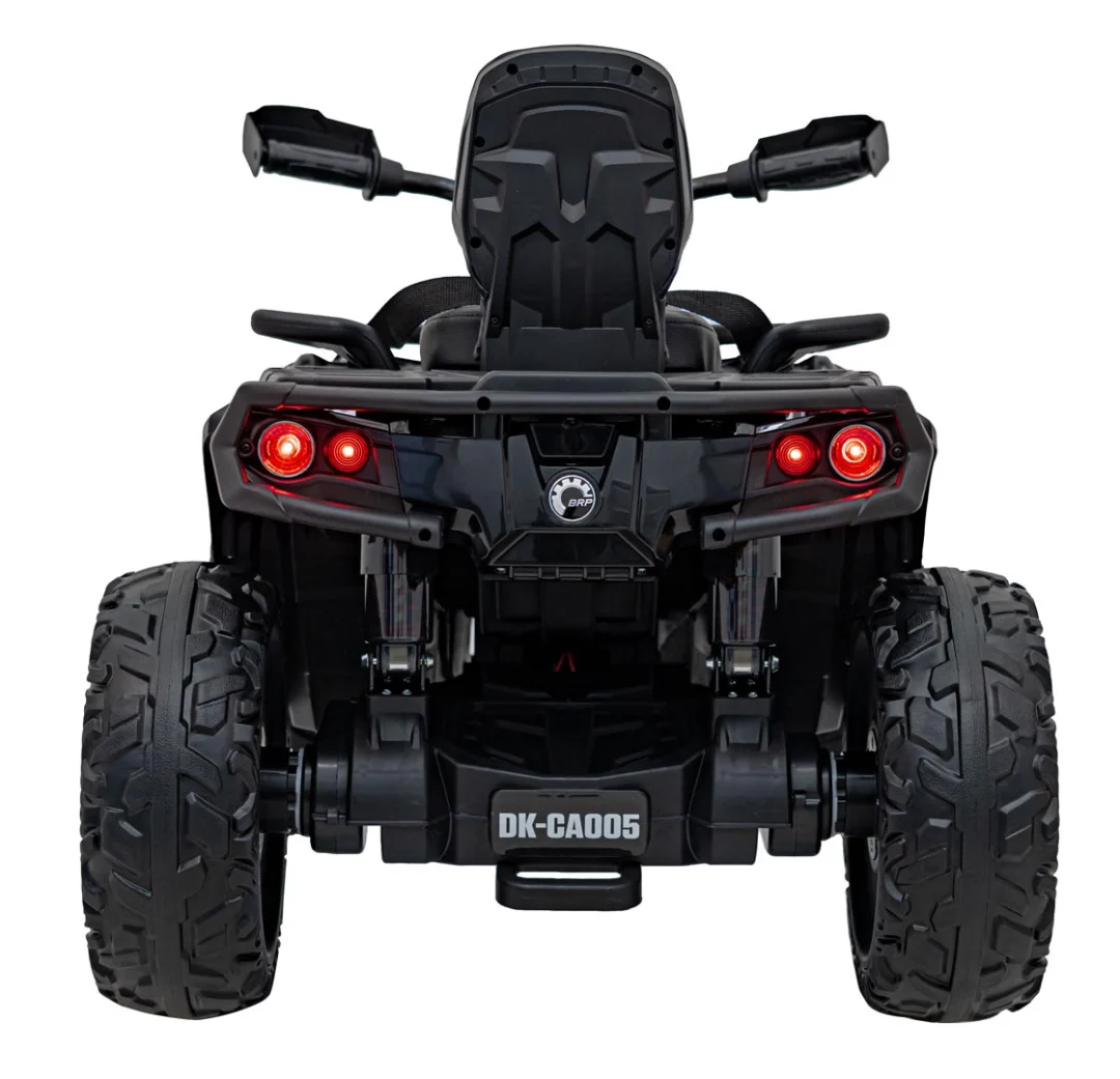 Can-Am Outlander ATV quad na akumulator s daljinskim upravljačem, crni_7
